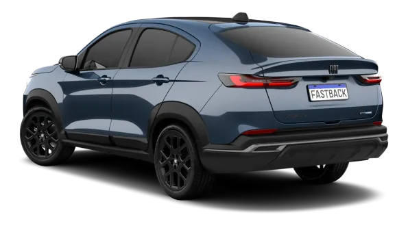 Azul Amalfi com teto Preto Vulcano