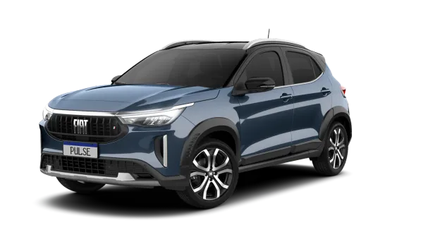 Azul Amalfi com teto Preto Vulcano