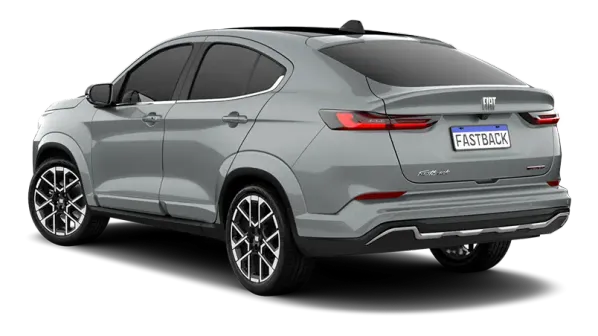 Cinza Strato com teto Preto Vulcano