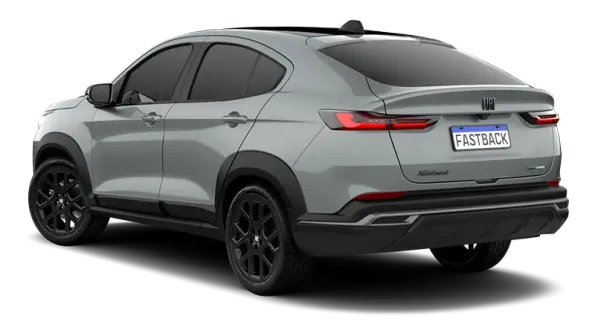 Cinza Strato com teto Preto Vulcano