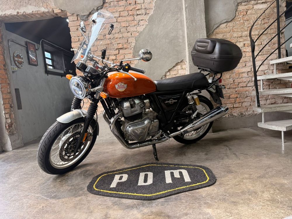 Royal Enfield Interceptor Custom 650cc ABS Gasolina portas, câmbio ...