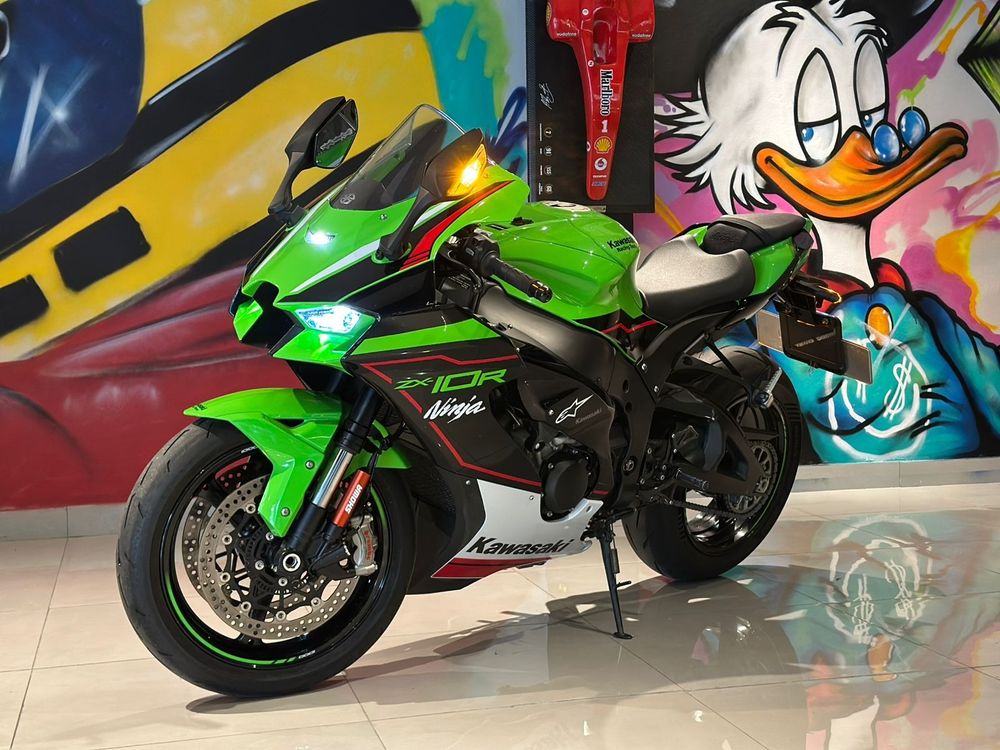 KAWASAKI NINJA ZX-10/ ZX-10R 1000cc/30TH Aniv. Gasolina portas