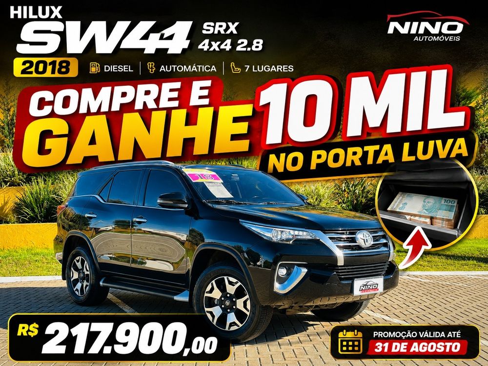 Toyota SW4 2018 à venda