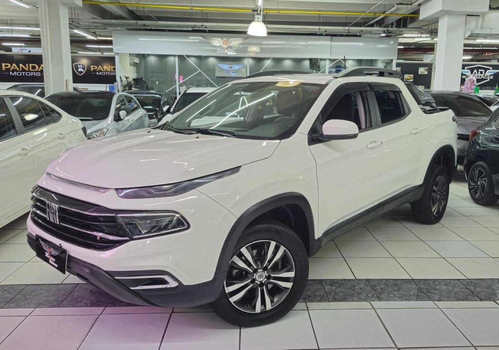 foto do veículo Fiat Toro  Fiat Toro Freedom 1.3 T270 4x2 Flex Aut. - Branco - 2023