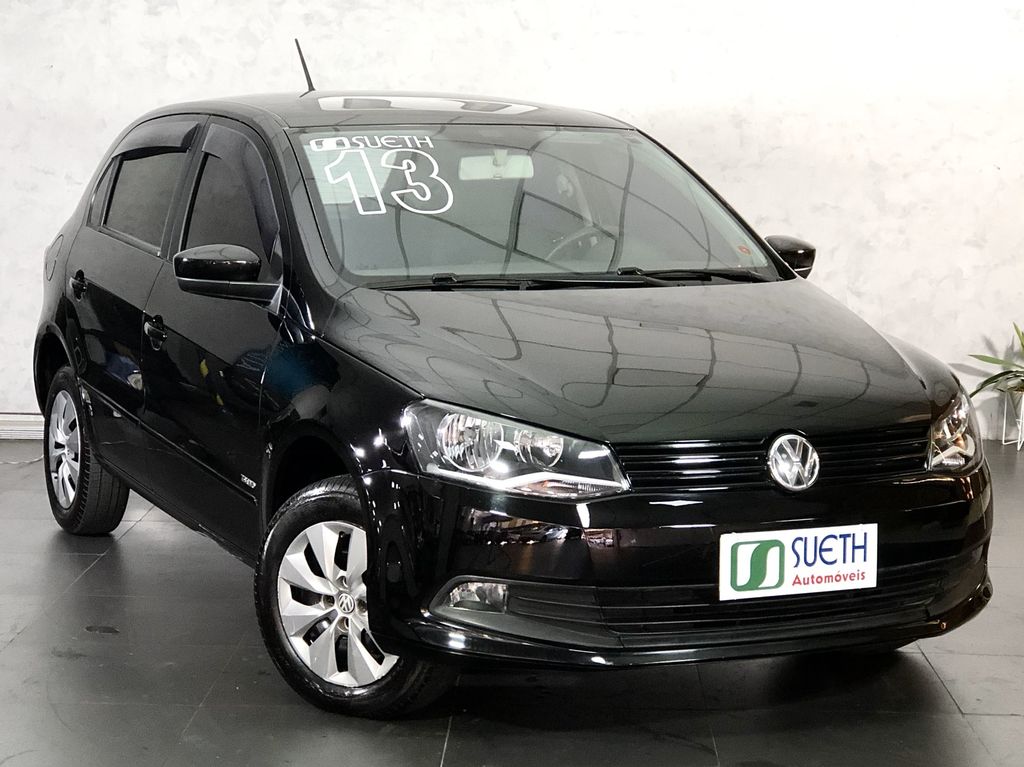 VolksWagen Gol VolksWagen Gol (novo) 1.0 Mi Total Flex 8V 4p - Preto - 2013