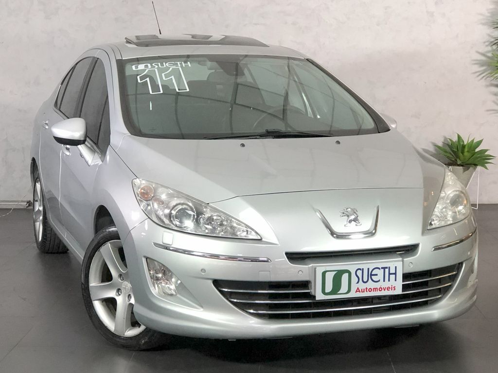 Peugeot 408 Peugeot 408 Sedan Griffe 2.0 Flex 16V 4p Aut. - Prata - 2011