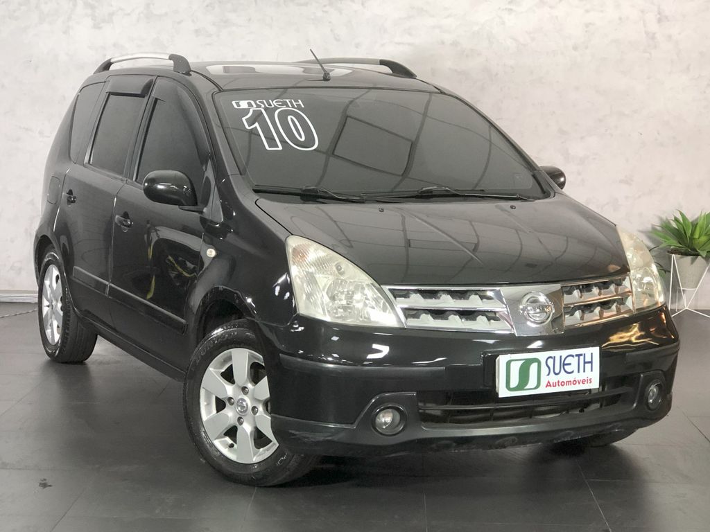 Nissan LIVINA Nissan LIVINA 1.6 16V Flex Fuel 5p - Preto - 2010