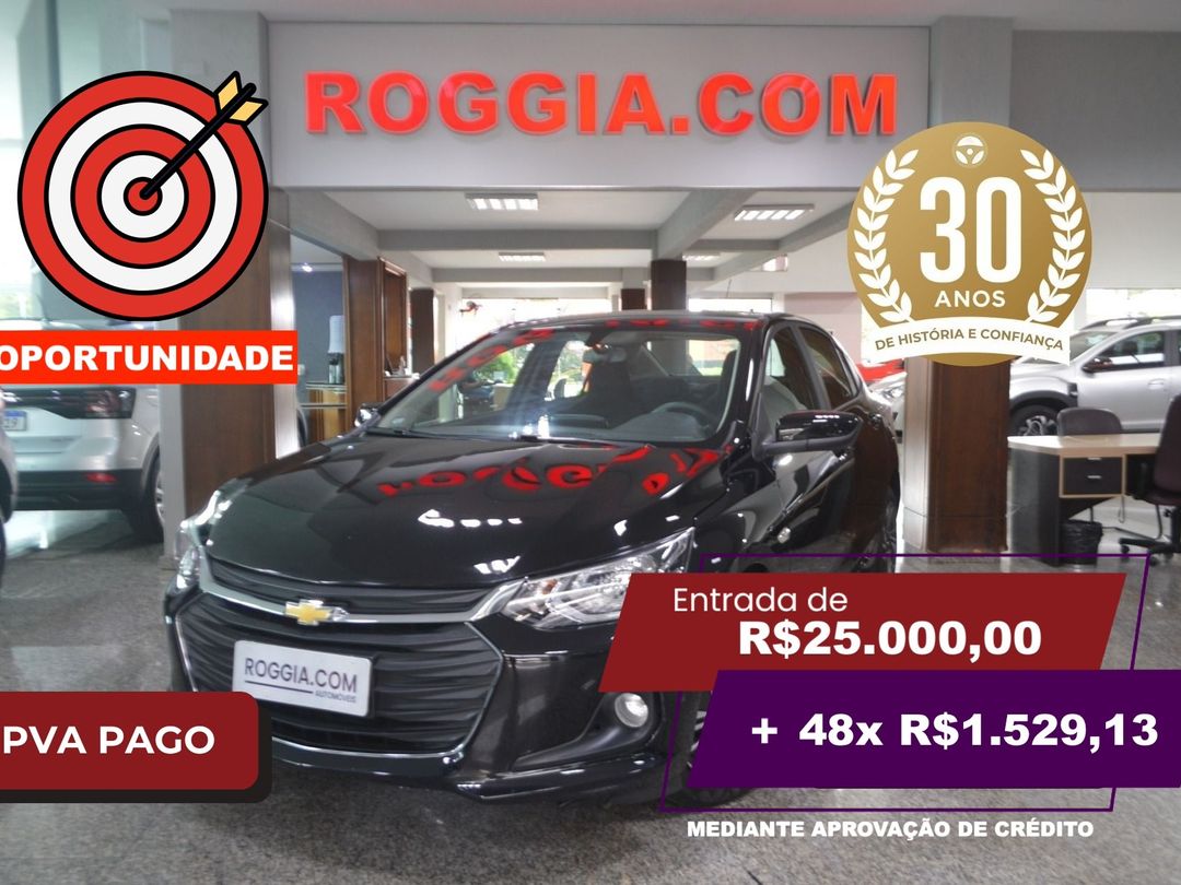 Chevrolet ONIX SEDAN Plus LT 1.0 12V Flex 4p Mec.