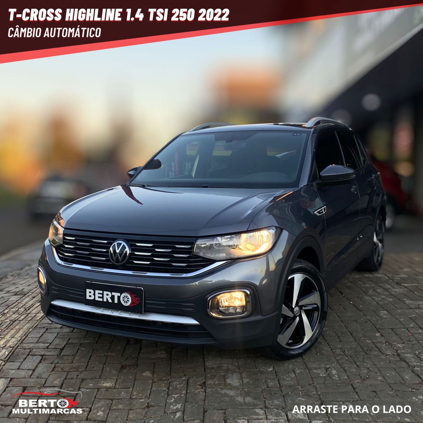 Volkswagen T-Cross Highline 1.4 TSI Flex 16V 5P Automático - foto 3