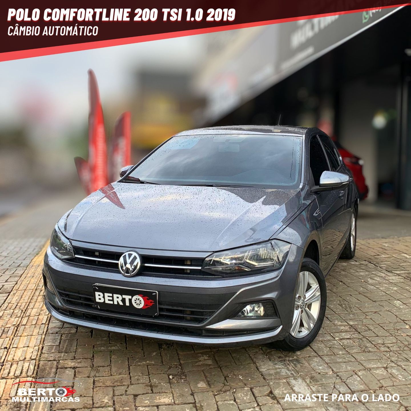 Volkswagen Polo Comfort 200 TSI 1.0 Flex 12V Automático - foto 3
