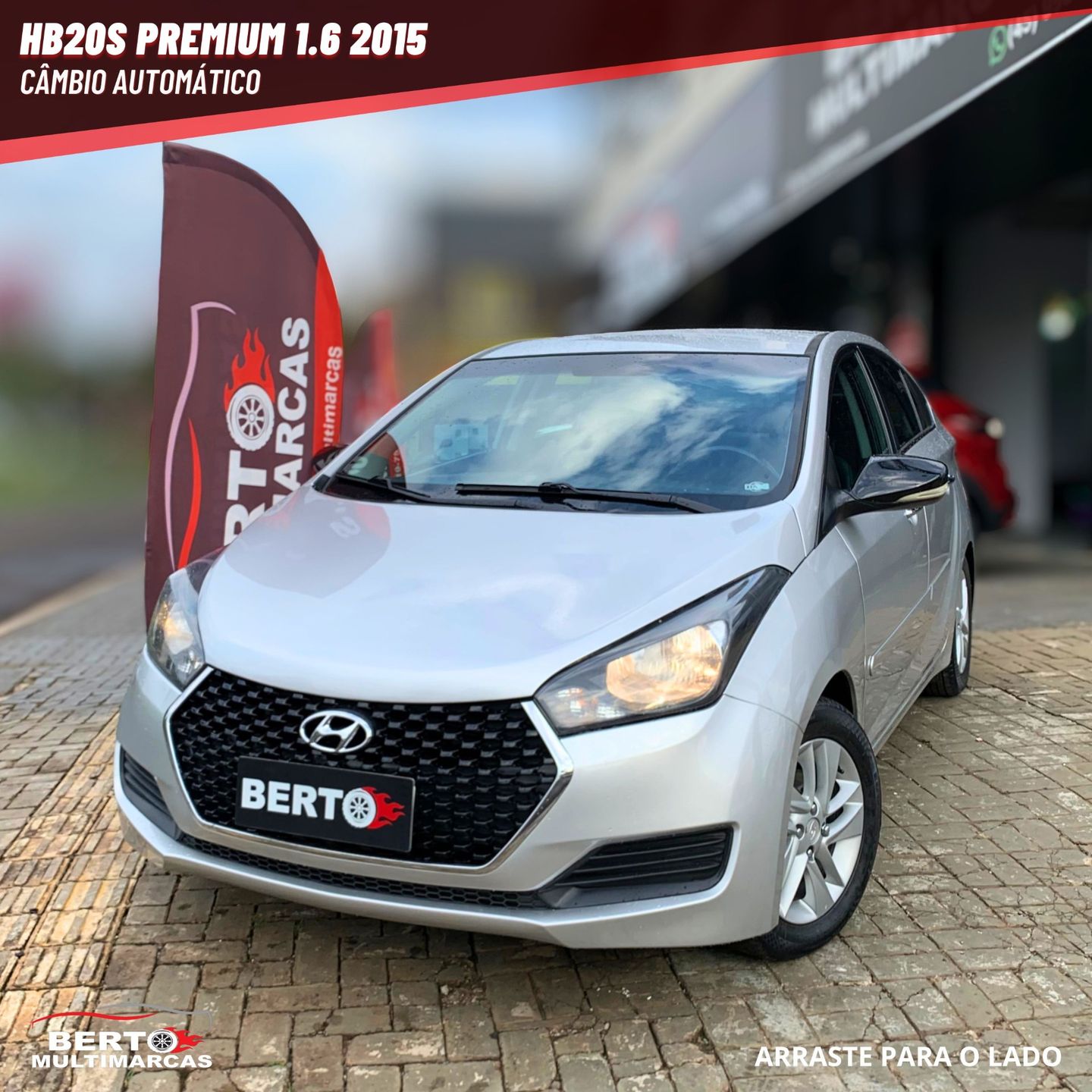 Hyundai HB20S Premium 1.6 Flex 16V Automático 4P - foto 3