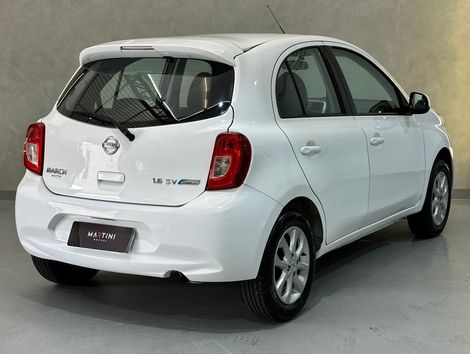 Nissan MARCH SV 1.6 16V FlexStart 5p Aut.