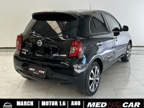 Nissan MARCH SL 1.6 16V FlexStart 5p Aut.