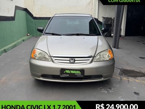 Honda Civic Sedan LX 1.7 16V 115cv Mec. 4p