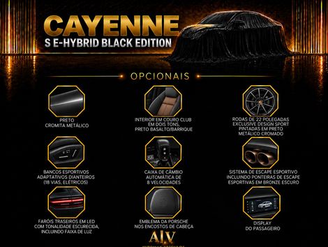 Porsche Cayenne S Black Edition 3.0 V6