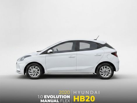 Hyundai HB20 Evolution 1.0 Flex 12V Mec.