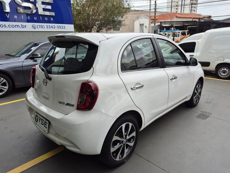 Nissan MARCH SV 1.6 16V FlexStart 5p Aut.