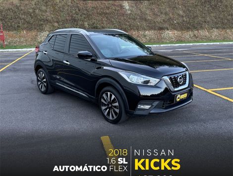 Nissan KICKS SL 1.6 16V FlexStar 5p Aut.