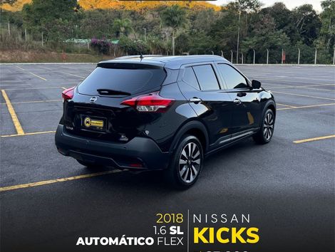 Nissan KICKS SL 1.6 16V FlexStar 5p Aut.