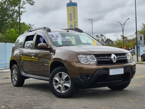 Renault Duster 1.6 AUTHENTIQUE CVT (Flex) 2019 + MULTIMÍDIA C/ CÂM DE RÉ