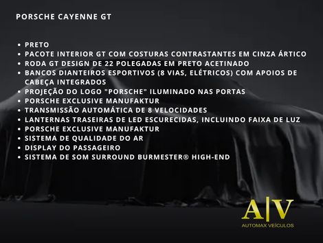 Porsche Cayenne Turbo GT 4.0 V8