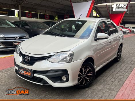 Toyota ETIOS PLATINUM Sed. 1.5 Flex 16V 4p Aut.