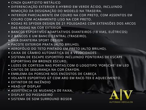 Porsche Cayenne Coupe 3.0 V6 (Híbrido)