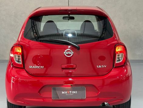 Nissan MARCH SV 1.6 16V FlexStart 5p Aut.