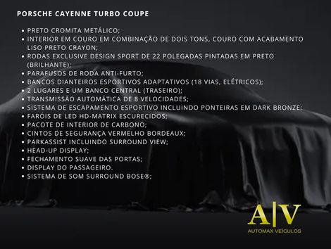 Porsche 4.0 V8 E-Hybrid Turbo Coupé AWD Tip