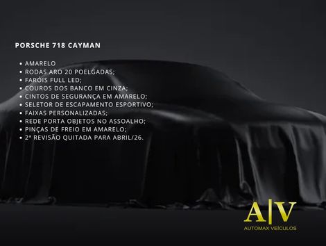 Porsche 718 Cayman 2.0 300cv