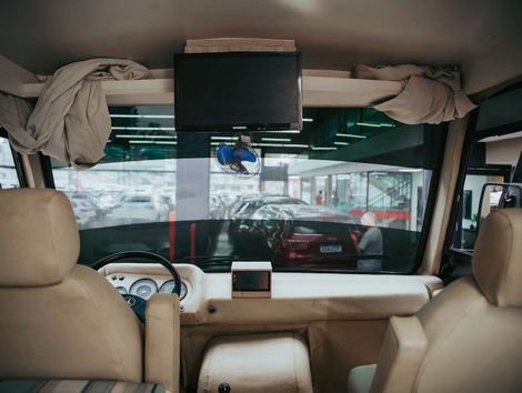 Mercedes Motor casa ônibus