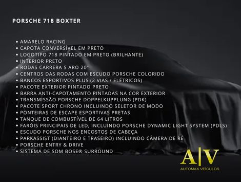 Porsche 718 Boxster 2.0 300cv