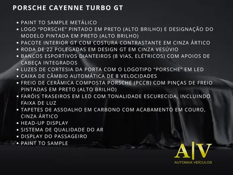 Porsche Cayenne Turbo GT 4.0 V8