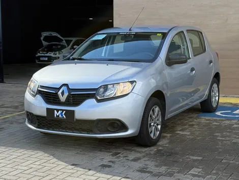 Renault Sandero Authentique Flex 1.0 12V 5P - foto 4