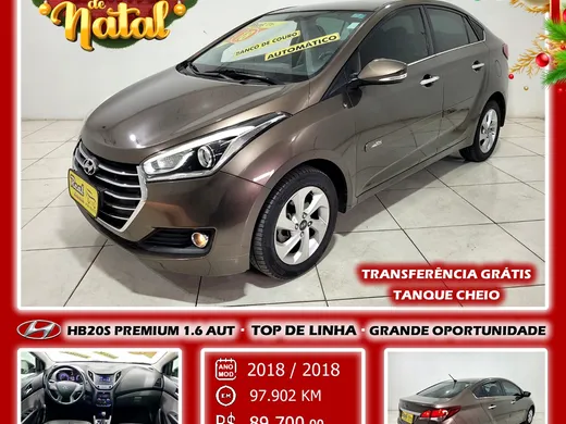 Hyundai HB20S Premium 1.6 Flex 16V Aut. 4p