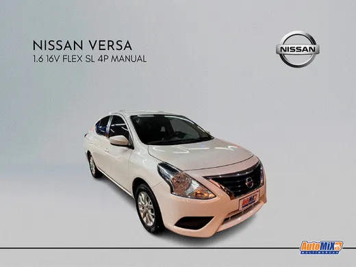Nissan VERSA SL 1.6 16V Flex Fuel 4p Mec.