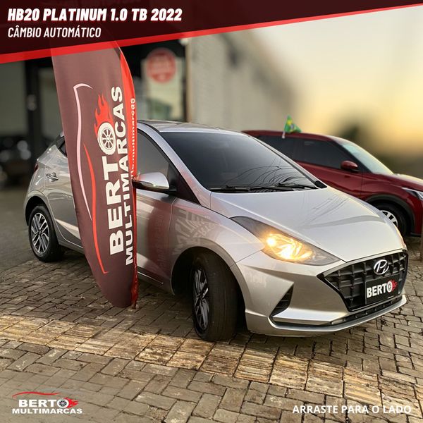 Hyundai HB20 Platinum 1.0 Tb Flex 12V Automático - foto 9