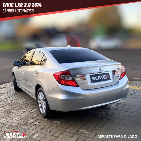Honda Civic Sedan Lxr 2.0 Flexone 16V Automático 4P - foto 5
