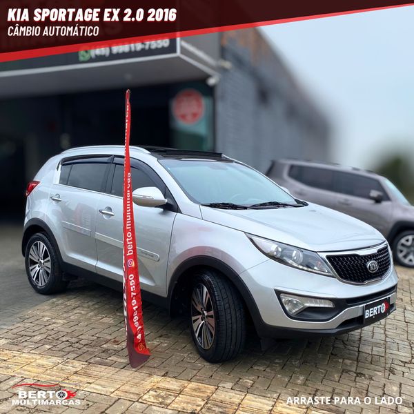 Kia Motors Sportage EX 2.0 16V 2.0 16V Flex Aut. Flex 4 Automático 1074236 Em Foz Do Iguaçu - foto 9