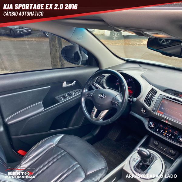 Kia Motors Sportage EX 2.0 16V 2.0 16V Flex Aut. Flex 4 Automático 1074236 Em Foz Do Iguaçu - foto 11