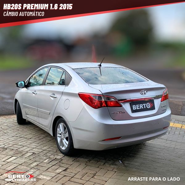 Hyundai HB20S Premium 1.6 Flex 16V Automático 4P - foto 5