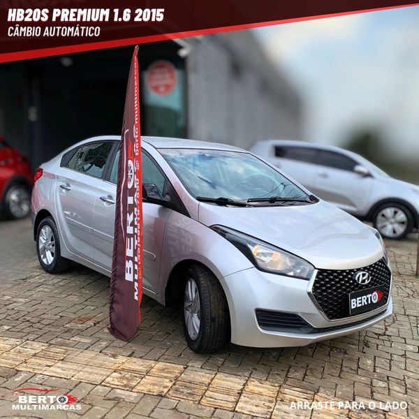 Hyundai HB20S Premium 1.6 Flex 16V Automático 4P - foto 9