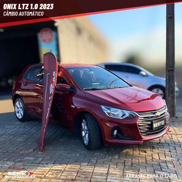 Chevrolet Onix Hatch LTZ 1.0 12V Tb Flex 5P Automático - foto 9