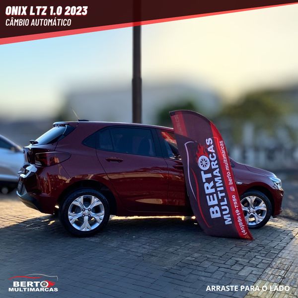 Chevrolet Onix Hatch LTZ 1.0 12V Tb Flex 5P Automático - foto 7