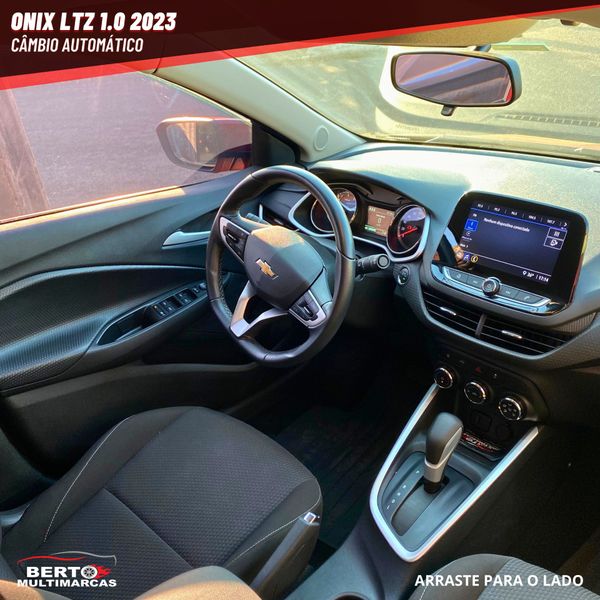 Chevrolet Onix Hatch LTZ 1.0 12V Tb Flex 5P Automático - foto 11