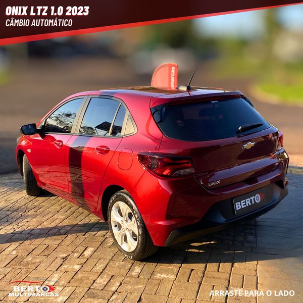 Chevrolet Onix Hatch LTZ 1.0 12V Tb Flex 5P Automático - foto 5