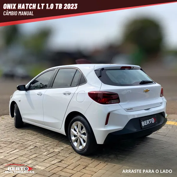Chevrolet Onix Hatch LT 1.0 12V Tb Flex 5P Mec - foto 4