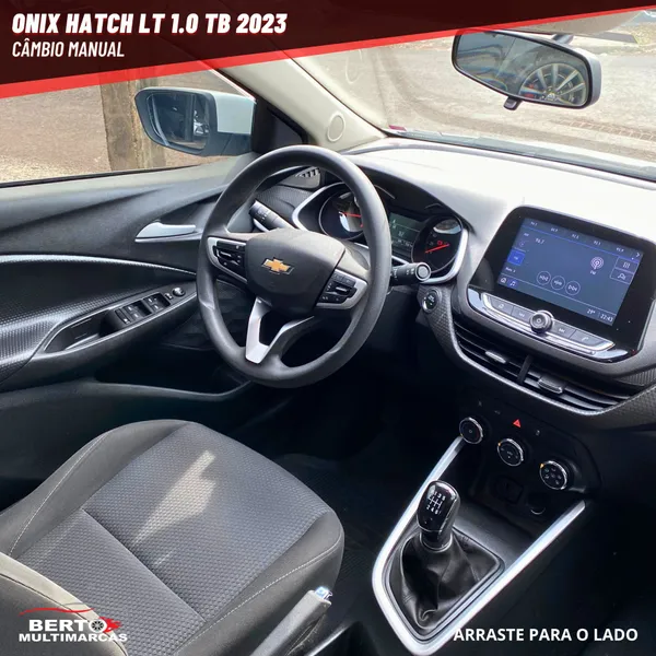 Chevrolet Onix Hatch LT 1.0 12V Tb Flex 5P Mec - foto 10