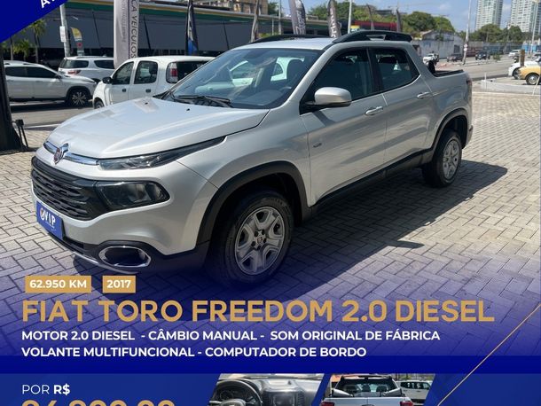 Fiat Toro Freedom 2.0 16V 4x2 TB Diesel Mec.