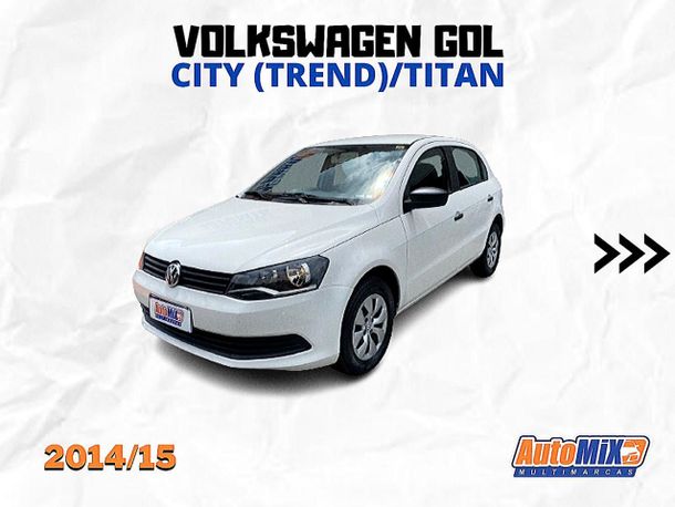 VolksWagen Gol City (Trend)/Titan 1.0 T. Flex 8V 4p